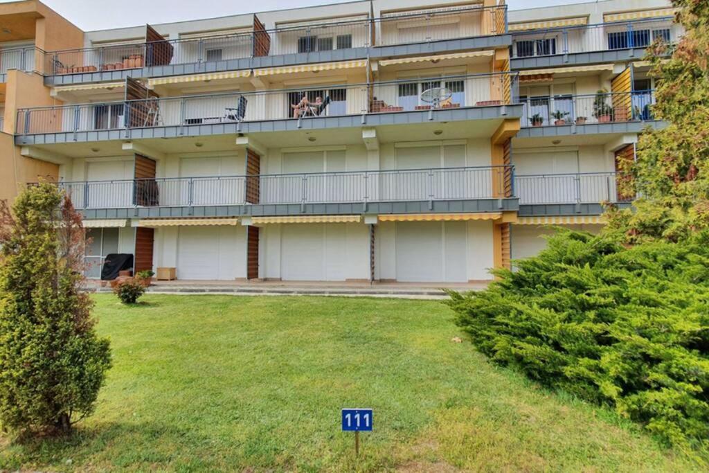 Igényes 4 fős apartman közvetlen a strandnál Csopak Exterior foto